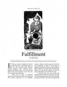 Fulfillment by Will Garth Read online