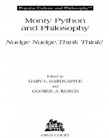 Monty Python and Philosophy Read online