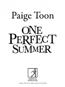 One Perfect Summer Read online