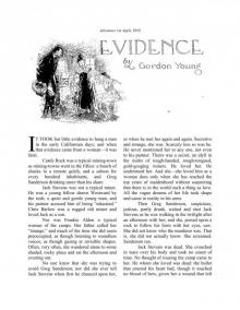 Pulp - Adventure.19.04.01.Evidence - Gordon Young (pdf) Read online