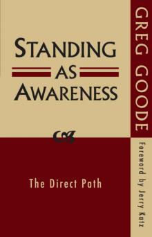 Standing As Awareness Read online