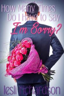 How Many Times Do I Have to Say I'm Sorry? (Maudlin Falls) Read online