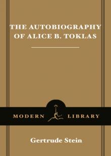 The Autobiography of Alice B. Toklas Read online