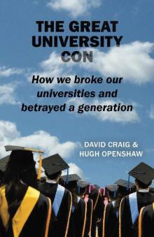 The Great University Con Read online