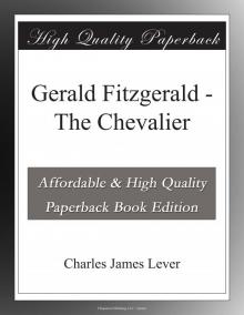 Gerald Fitzgerald, the Chevalier: A Novel Read online