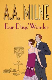 Four Days' Wonder Read online
