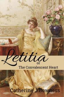 Letitia Or The Convalescent Heart Read online