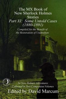 The MX Book of New Sherlock Holmes Stories - Part XI Read online