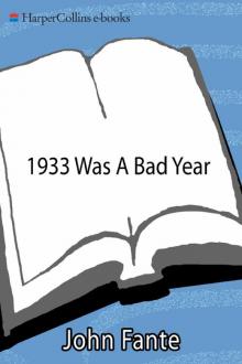 1933 Was a Bad Year Read online