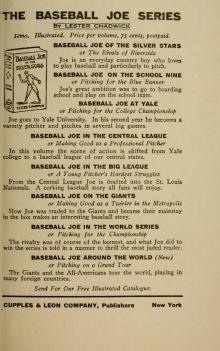 Baseball Joe on the School Nine; or, Pitching for the Blue Banner Read online