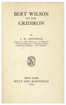 Bert Wilson on the Gridiron Read online