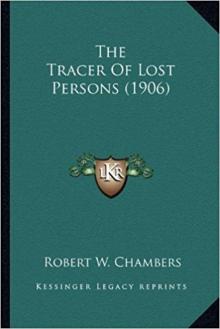 The Tracer of Lost Persons Read online