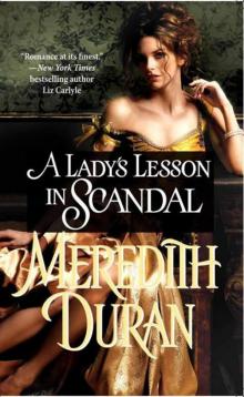 A Lady’s Lesson in Scandal Read online