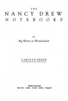Big Worry in Wonderland Read online