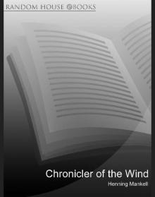 Chronicler Of The Winds Read online