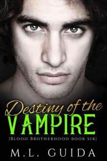Destiny of the Vampire: A Vampire Romance (Blood Brotherhood Book 6) Read online