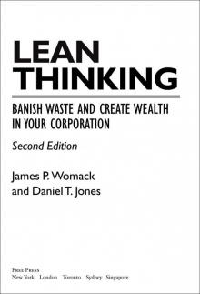 Lean Thinking