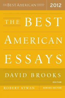 The Best American Essays 2012 Read online
