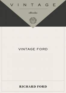 Vintage Ford Read online