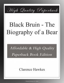Black Bruin: The Biography of a Bear Read online