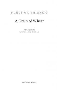 A Grain of Wheat Read online