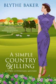 A Simple Country Killing Read online