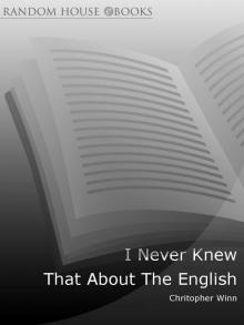 I Never Knew That About the English Read online
