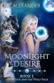Moonlight Desire: A Reverse Harem Shifter Romance (The Witch and the Wolf Pack Book 1) Read online