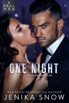 One Night: A Real Man Read online