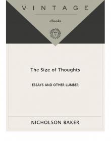 The Size of Thoughts Read online