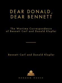 Dear Donald, Dear Bennett Read online