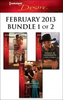 Harlequin Desire February 2013 - Bundle 1 of 2: The King Next DoorMarriage With BenefitsA Real Cowboy (Kings of California) Read online