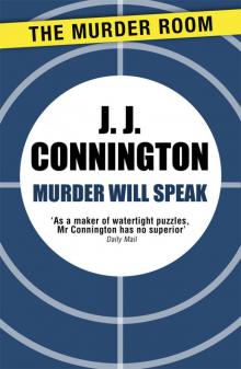 Murder Will Speak Read online