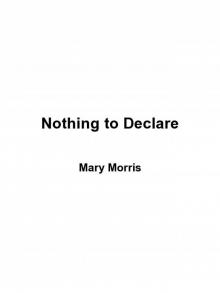 NOTHING TO DECLARE Read online