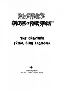 The Creature from Club Lagoona Read online