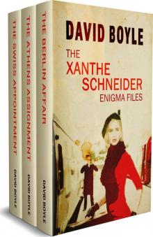 The Xanthe Schneider Enigma Files Box Set Read online