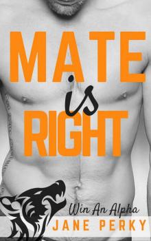 Mate Is Right, M/M Paranormal Gay Romance (Book 3) (Win an Alpha) Read online