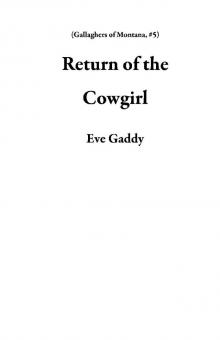 Return of the Cowgirl Read online