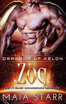 Zoq (Dragons Of Kelon) (A Sci Fi Alien Weredragon Romance)