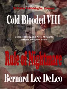 Cold Blooded Assassin Book 8: Rule of Nightmare (Nick McCarty Assassin)