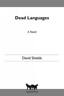 Dead Languages Read online