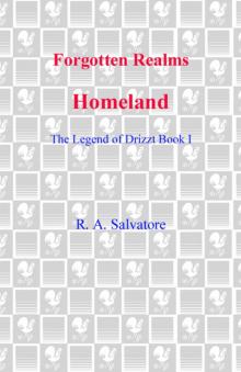Forgotten Realms: Homeland - The Legend of Drizzt Book I Read online