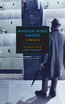 Monsieur Monde Vanishes Read online