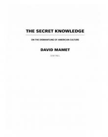 The Secret Knowledge Read online