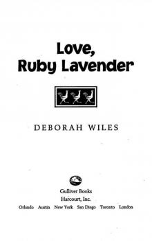 Love, Ruby Lavender Read online