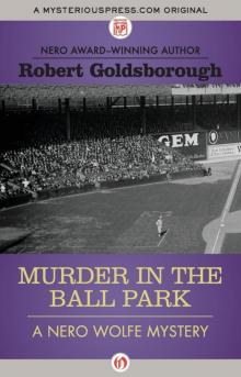 Murder in the Ball Park Read online