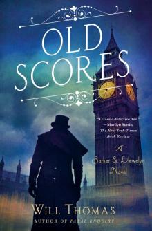 Old Scores--A Barker & Llewelyn Novel Read online