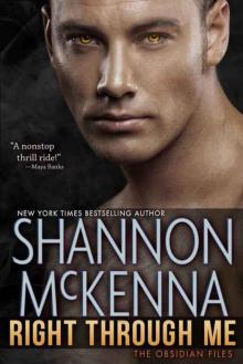 Right Through Me (The Obsidian Files #1)