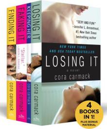 The Cora Carmack New Adult Boxed Set: Losing It, Keeping Her, Faking It, and Finding It plus bonus material
