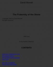 The Fraternity of the Stone Read online
